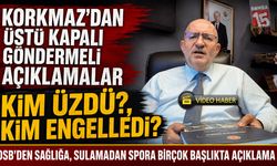 Adem Korkmaz’dan Osb’den Sağlığa, Sulamadan Spora Birçok Başlıkta Açıklama