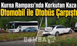 Burdur Kurna Rampası’nda Korkutan Kaza
