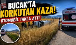 Burdur Bucak Kestel Yolunda Trafik kazası