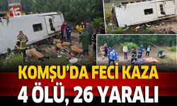 Komşuda Feci Kaza: 4 Ölü, 26 Yaralı