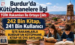 Burdur’da Kütüphanelere İlgi TÜİK Rakamları İle Ortaya Çıktı