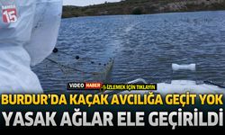 Burdur’da Su Ürünleri Denetimleri Sürüyor: Yasak Av Araçlarına El Konuldu