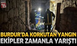 Burdur’da Ev Yangını Korkuttu: Ekipler Zamanla Yarıştı