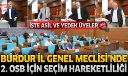 Burdur İl Genel Meclisi Haziran Toplantılarını Tamamladı: 2. OSB İçin Üye Seçimi Yapıldı