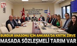 Burdur Anasonu İçin Ankara Mesaisi: Sözleşmeli Tarım Modeli Masada