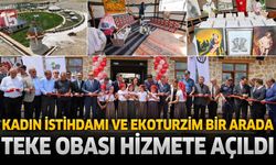 Karamanlı'da Ekolojik Teke Obası Hizmete Açıldı