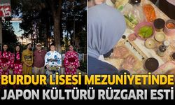 Burdur Lisesi Mezuniyetinde Japon Kültürü Rüzgârı Esti