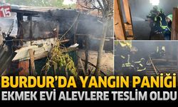 Burdur'da Ekmek Evinde Yangın Paniği