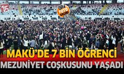 Burdur MAKÜ'de 7 Bin Öğrenci Mezuniyet Coşkusunu Yaşadı