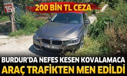 Burdur’da Nefes Kesen Kovalamaca: Araç Trafikten Men Edildi