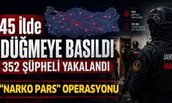 Burdur Dahil 45 İlde Narko Pars Operasyonu: 352 Şüpheli Yakalandı