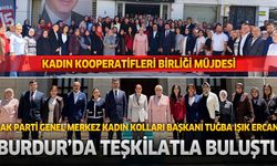 AK Parti Genel Merkez Kadın Kolları Başkanı Tuğba Işık Ercan Burdur’da Teşkilatla Buluştu
