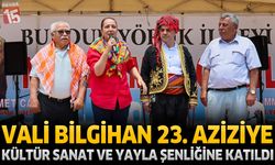 Burdur Valisi Bilgihan, 23’üncü Aziziye Kültür, Sanat ve Yayla Şenliği’ne Katıldı