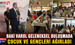 Baki Varol Geleneksel Buluşmada Çocuk ve Gençleri Ağırladı