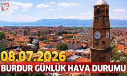 Burdur günlük hava durumu - 08.07.2026
