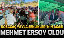 Kozağaç Yayla Şenlikleri'nin Ağası Mehmet Ersoy Oldu