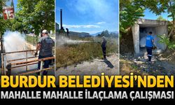 Burdur Belediyesi Vektörle Mücadelede Sahada
