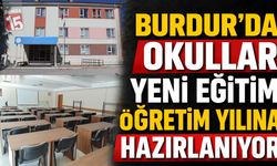 Burdur'da Okullar Yeni Eğitim Öğretim Yılına Hazırlanıyor