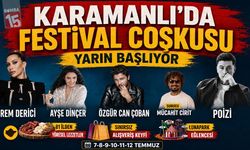 Karamanlı’da Festival Coşkusu Başlıyor