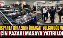 Isparta Kirazının İhracat Yolculuğu ve Çin Pazarı Masaya Yatırıldı