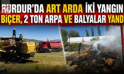 Burdur'da Sıcak Havalarla Birlikte Yangınlar Arttı