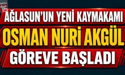 Ağlasun’un Yeni Kaymakamı Osman Nuri Akgül Göreve Başladı