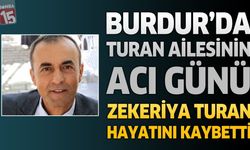 Burdur'da PTT Memuru Zekeriya Turan Hayatını Kaybetti