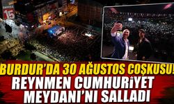 Burdur’da 30 Ağustos Coşkusu Reynmen Konseriyle Zirve Yaptı