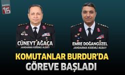Burdur Jandarmasında Görev Değişimi: Ağaça ve Doğangüzel Göreve Başladı