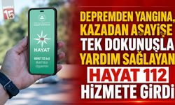 Tek Dokunuşla Acil Yardım: Hayat 112 Mobil Uygulaması Hizmete Girdi