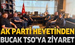 AK Parti Heyetinden Bucak Ticaret ve Sanayi Odası’na Ziyaret