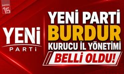 Yeni Parti Burdur Kurucu İl Yönetimi Belli Oldu