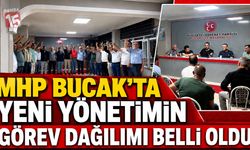 MHP Bucak’ta Yeni Yönetimin Görev Dağılımı Belli Oldu