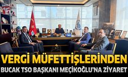 Vergi Müfettişlerinden Bucak TSO Başkanı Meçikoğlu’na Ziyaret