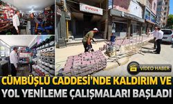Cümbüşlü Caddesi’nde Kaldırım ve Yol Yenileme Çalışmaları Başladı