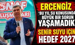 Ercengiz: “Bu Yıl Su Konusunda Büyük Bir Sorun Yaşamadık” Senir Suyu İçin Hedef 2027