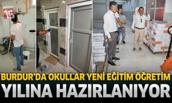 Burdur’da Okullar Yeni Eğitim Öğretim Yılına Hazırlanıyor