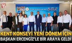 Başkan Ercengiz, Burdur Kent Konseyi Yönetimini Ağırladı