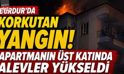 Burdur’da Gece Yarısı Apartman Yangını: Ekipler Seferber Oldu