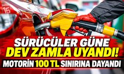 Sürücüler Güne Dev Zamla Uyandı! Motorin 100 TL Sınırına Dayandı