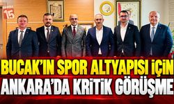 Bucak’ın Spor Altyapısı İçin Ankara’da Kritik Görüşme