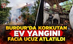 Burdur’da Korkutan Ev Yangını: Facia Ucuz Atlatıldı