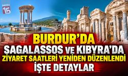 Burdur’da Sagalassos ve Kibyra’da Ziyaret Saatleri Yeniden Düzenlendi