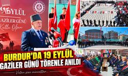 Burdur’da 19 Eylül Gaziler Günü Törenle Anıldı