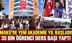 MAKÜ’de Yeni Akademik Yıl Başladı! 35 Bin Öğrenci Ders Başı Yaptı