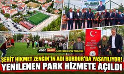 Şehit Hikmet Zengin Parkı Açıldı! “Borcumuz Ne Kadar?” Sorusu Törene Damga Vurdu