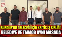Burdur’un Geleceği İçin Kritik İş Birliği! Belediye ve TMMOB Aynı Masada