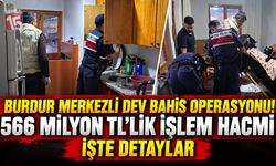 Burdur Merkezli Dev Bahis Operasyonu! Hesaplarda 566 Milyon TL’lik İşlem Hacmi