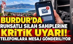 Burdur’da Ruhsatlı Silah Sahiplerine Kritik Uyarı! Telefonlara Mesaj Gönderiliyor
