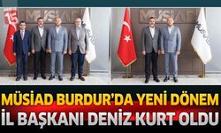 Deniz Kurt, MÜSİAD Burdur İl Başkanı Oldu